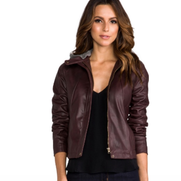 Jack by BB Dakota Jackets & Blazers - BB Dakota Kaia faux leather moto jacket